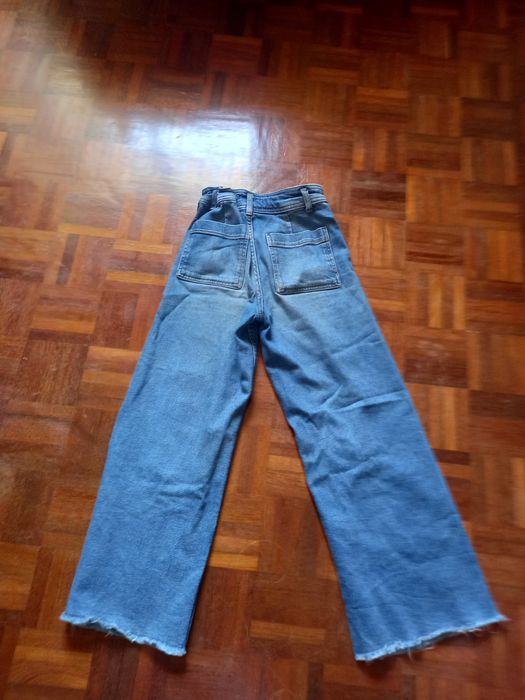 Calças  ganga Zara 11/12 anos
