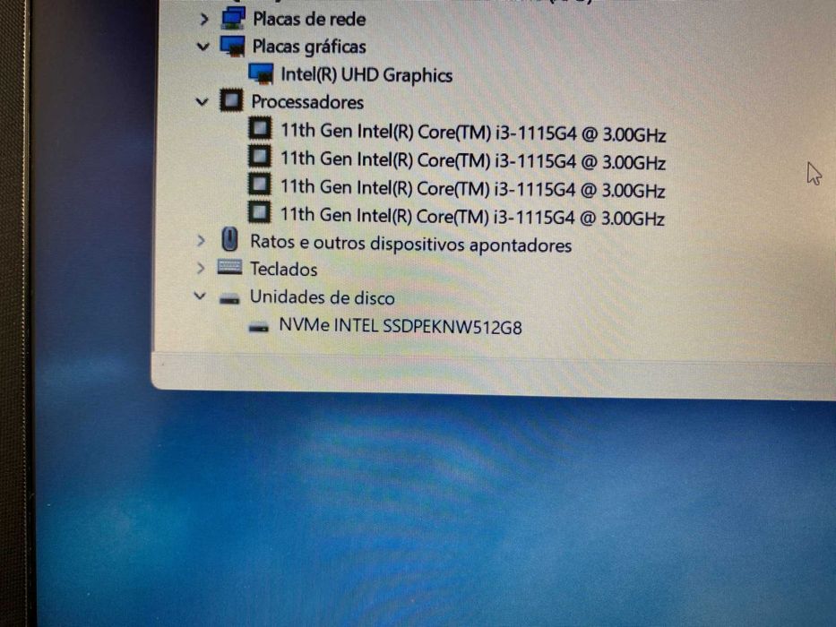 Portatil HP 15s (15.6") | Intel i3 11ª Gen | 16GB RAM | SSD 512GB