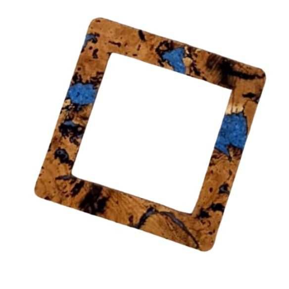 Azulejo com Íman e moldura de cortiça