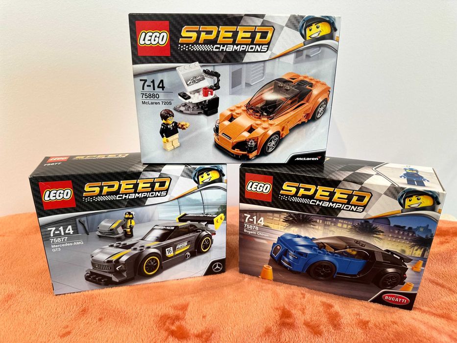 Lego Speed Champions [COMO NOVOS]