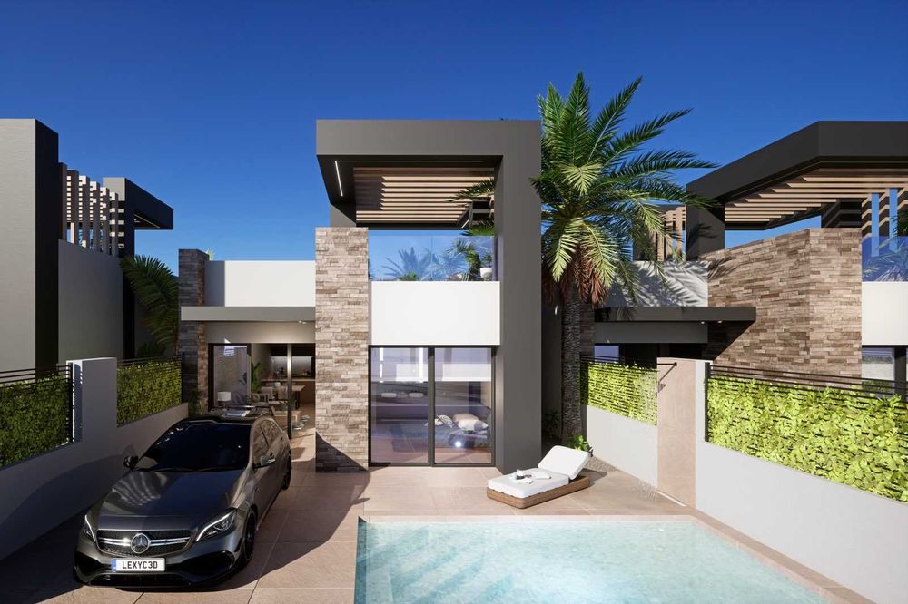 Новый таунхаус в Сан-Фульхенсио,Аликанте,Испания