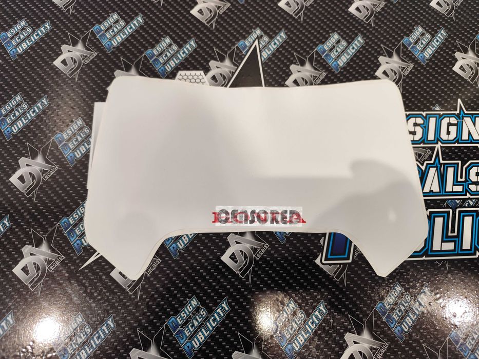 Autocolantes para Honda CRM 125 -- 1998, versão mota branca