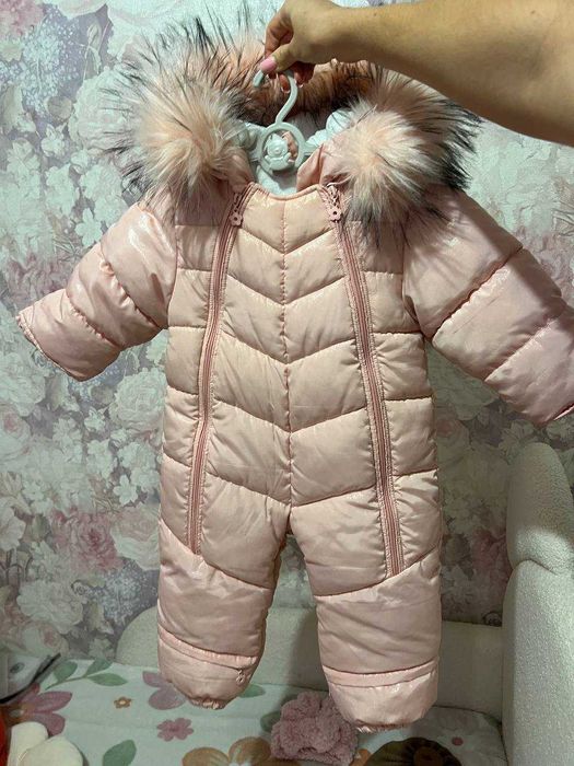 Зммовий комбінезон на дівчинку ,трансформер.9-18 місяців