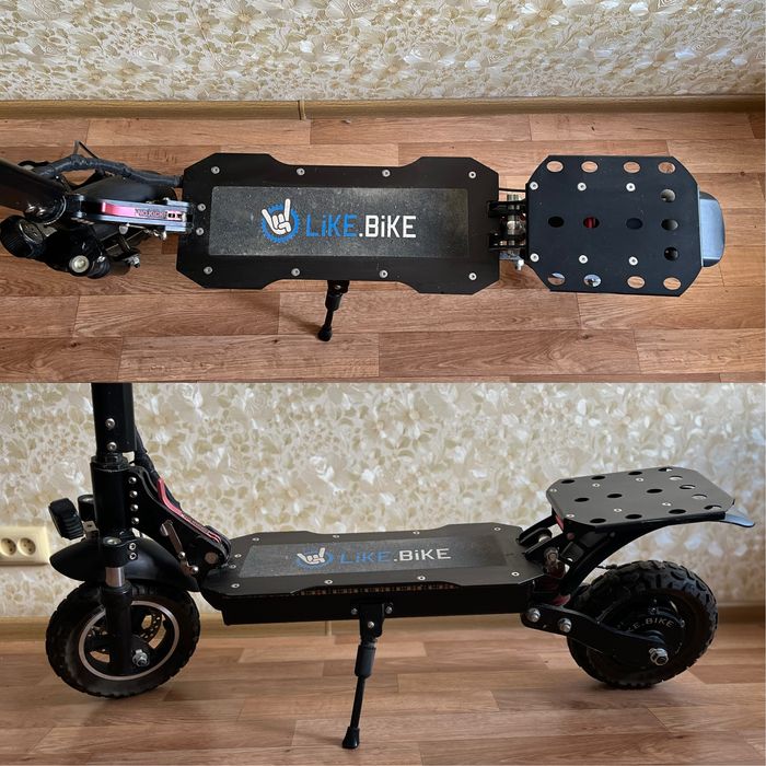 Електросамокат Like.Bike Solo чорний