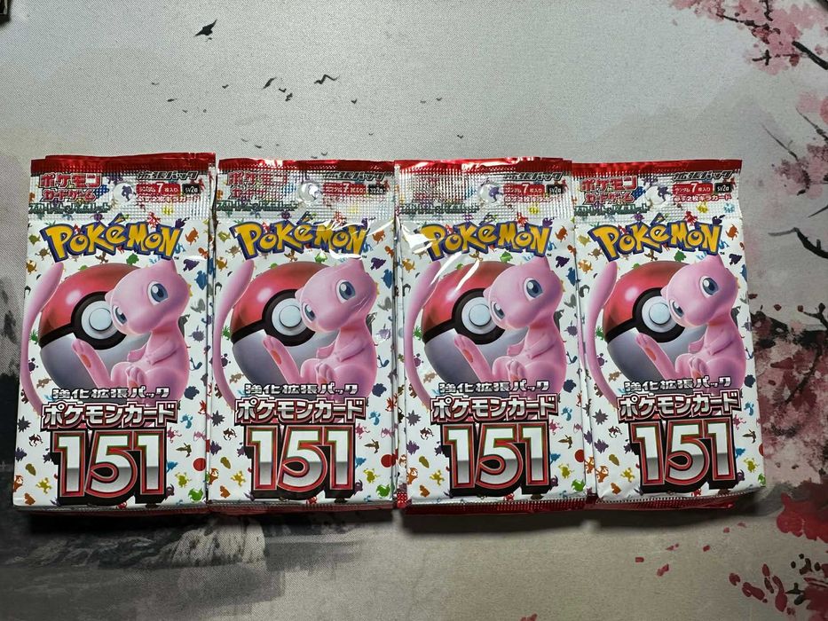 NOWE! Pokemon 151 - Booster Japoński