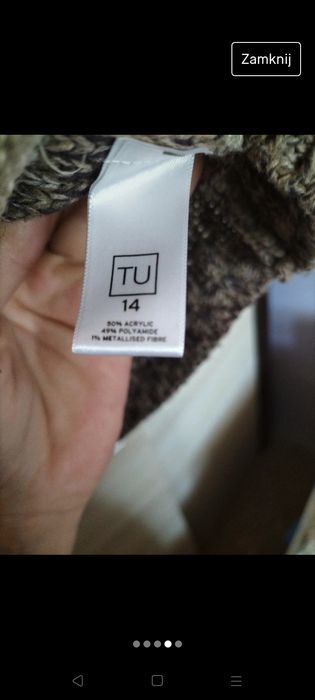 Sweterek damski Golf XL/42