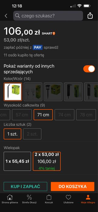Ogrodowe lampy solarne