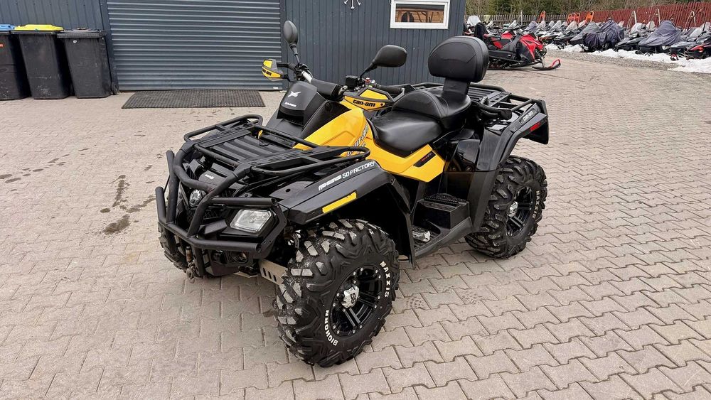Quad BRP Can Am Outlander MAX 650 XT-p, pneumatyka