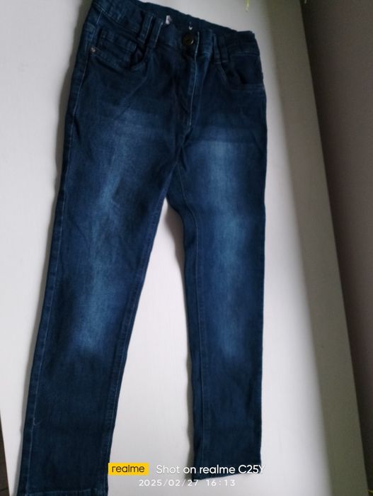 Spodnie jeansowe 134/140