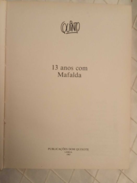 13 anos com Mafalda