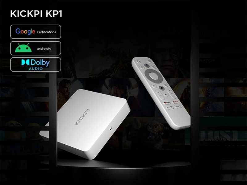 KICKPI KP1 - сертифікована смарт-ТВ-приставка