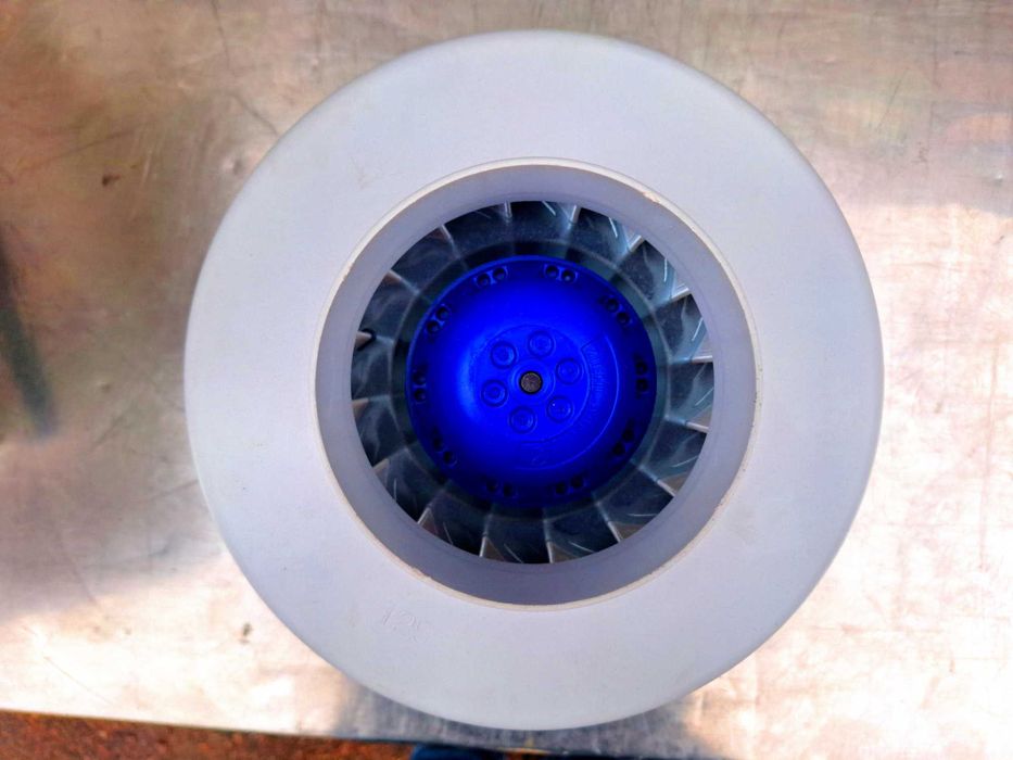 Розпродаж‼️Відцентровий канальний вентилятор 385 м³/год (D125) Данія