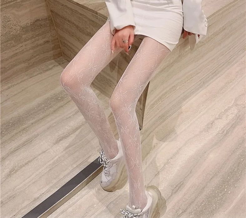 ажурные колготы колготки узор сетка эротические чулки