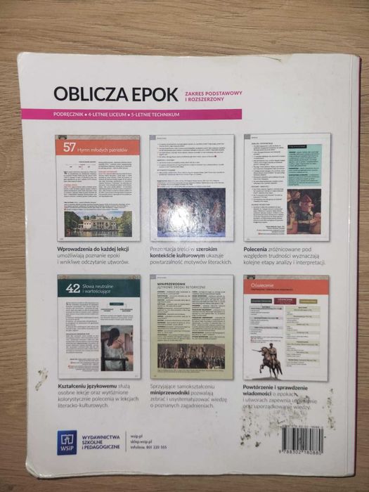 Język Polski Oblicza Epok 1.2 zakres podstawowy i rozszerzony