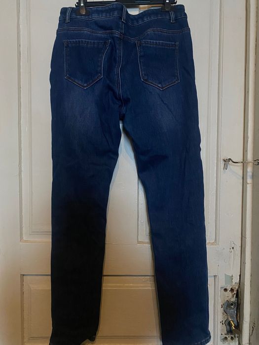 Джинсы зимние теплые