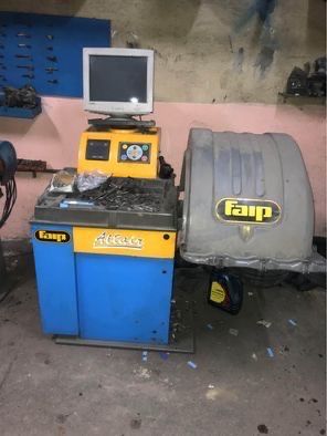 Maquina equilibrar rodas