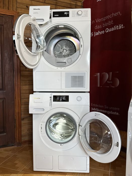Пральна машина Miele WCR 870 WPS + Сушильна машина Miele TEF 775 WP