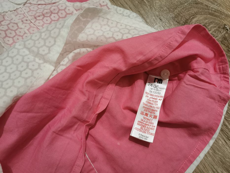 Tunika na ramiączkach Mothercare dziewczynka 98