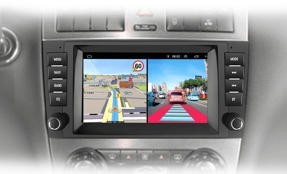 Mercedes C W203 W209 W219 – Radio Android 7" CarPlay