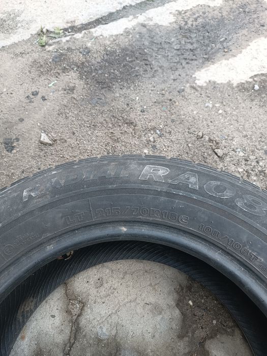 Продам колеса hankook 215/70/16c