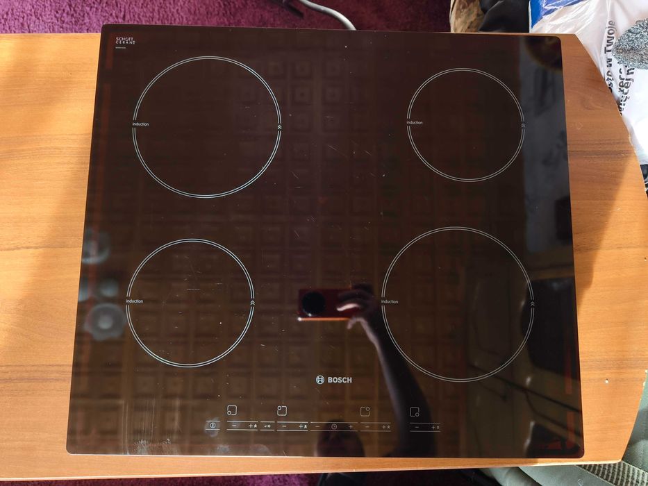 Płyta indukcyjna Bosch PIA611T16E # 230v Gniazdko