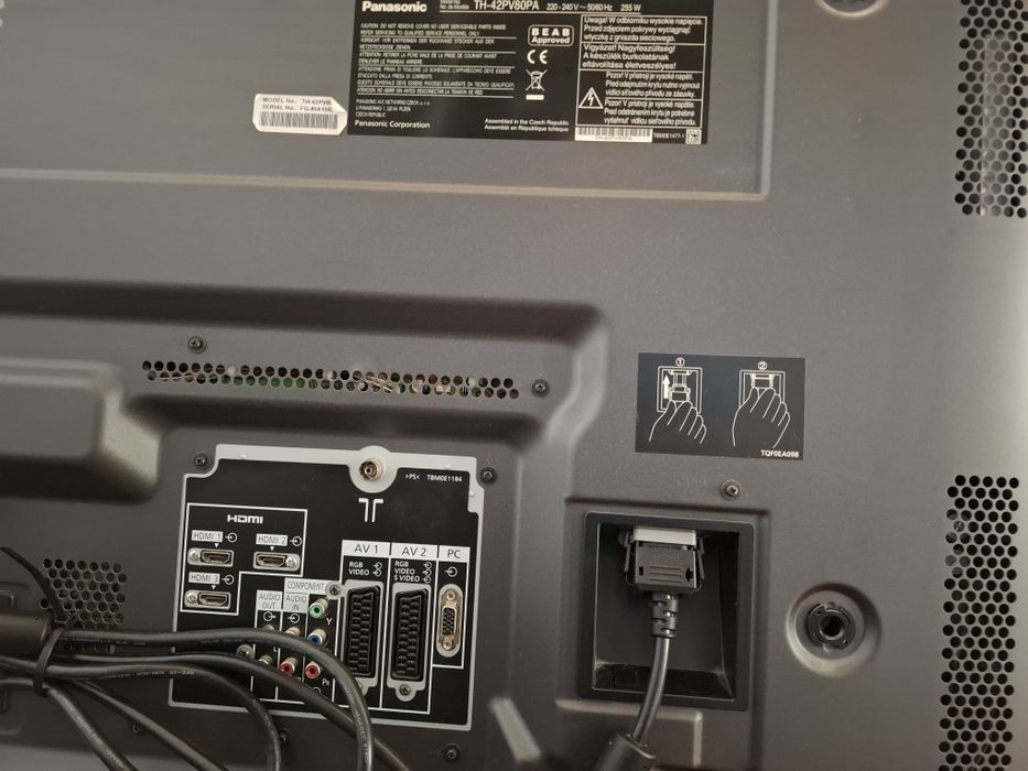 Panasonic  plazma TH-42 PV 80PA