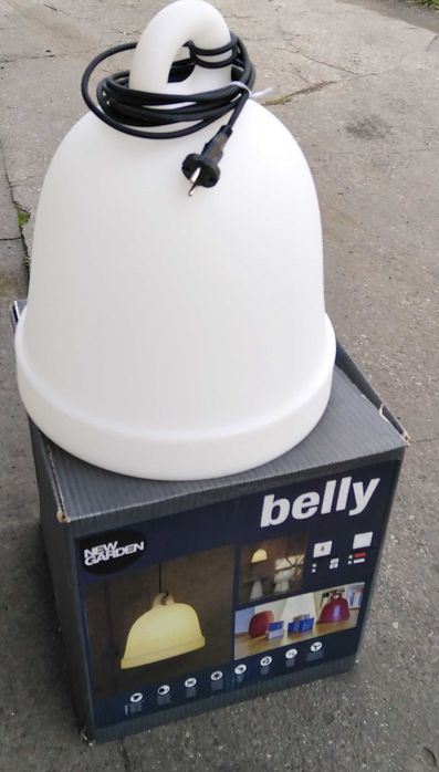 NEW GARDEN belly 40 nowa lampa ogrodowa wisząca / na ziemię typ dzwon