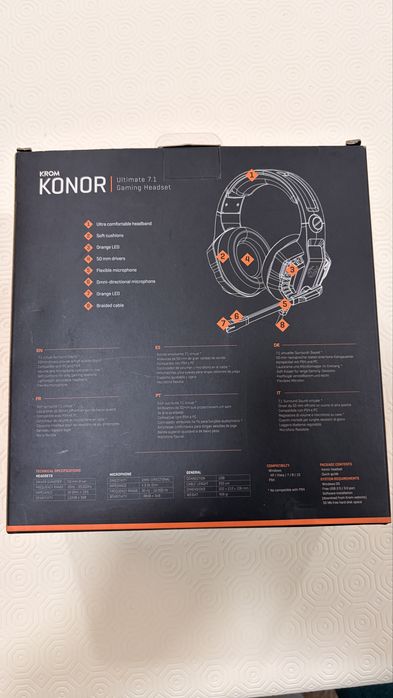 Krom Konor Ultimate 7.1 Gaming Headset