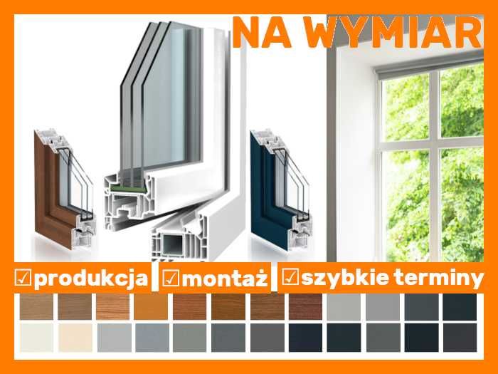 Okna PCV plastikowe Okno typowe nietypowe PVC, PRODUCENT VEKA Express!