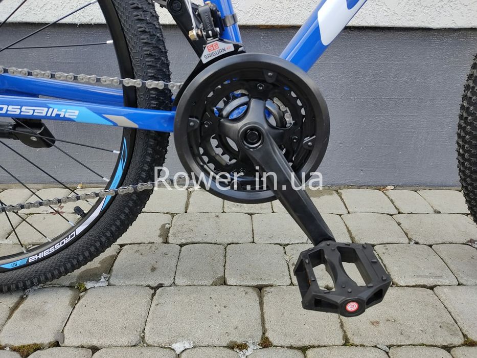 Акція! Алюмінієвий велосипед Crossbike Lion 27.5" рама-17" 2025 blue