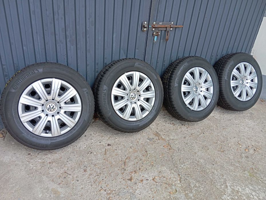 Koła zima 16" Volkswagen Tiguan 5x112 215/65 R16 Continental 2018r 7mm