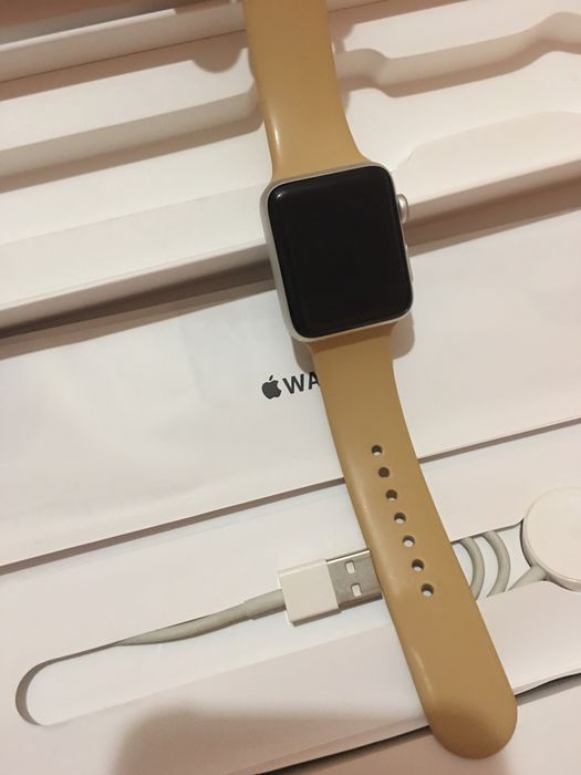 Епл вотч Silver 3 42mm повний комплект