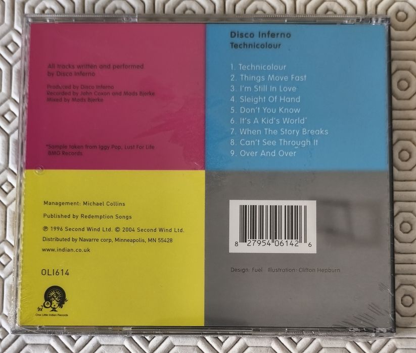 Disco Inferno - Technicolour CD