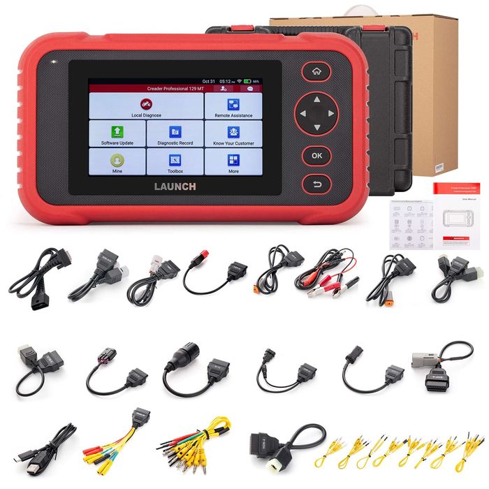 Launch CRP129MT - Máquina Diagnostico OBD Motas
