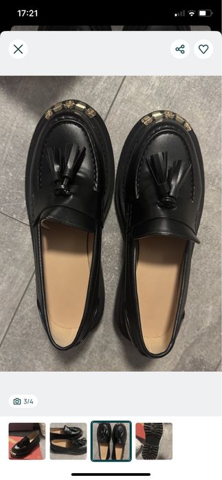 Лофери sandro 39-40 туфли,туфлі