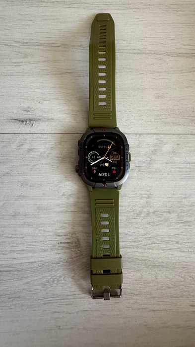 NOWY smartwatch zegarek zielony SW-120 outdoor wild trek