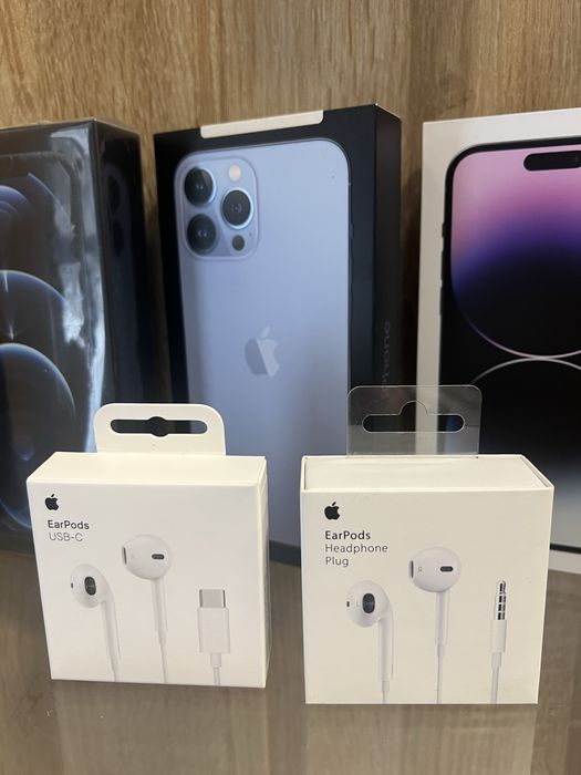 Apple EarPods — оригінальні навушники | нові | всі розʼєми