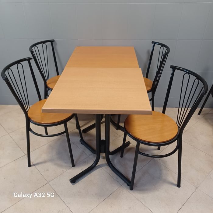 Mesas e cadeiras para café/ restaurante