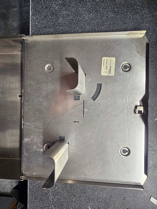 Pojemnik na papier toaletowy Merida Stella Duo stal szlachetna uzywany