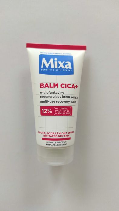 Wielofunkcyjny regenerujący krem kojący Mixa Balm Cica+