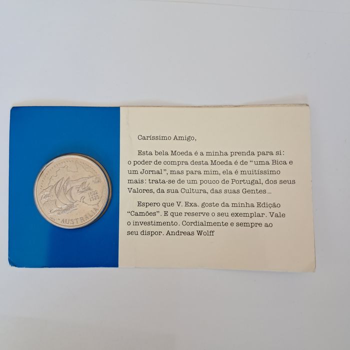 Moeda de 200 escudos - versão Australia