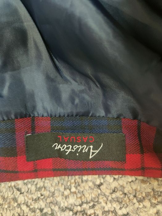 Mini spódnica w kratę świąteczna rozmiar 38