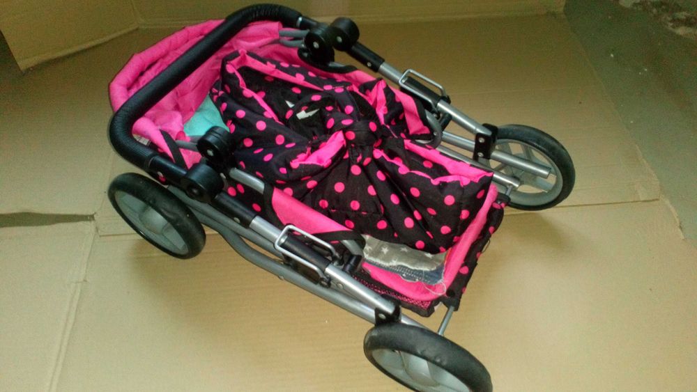 Коляска для кукол + кроватка + люлька + ...
