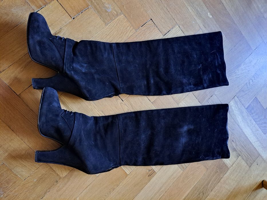 Dolce & Gabbana 39 zamszowe kozaki