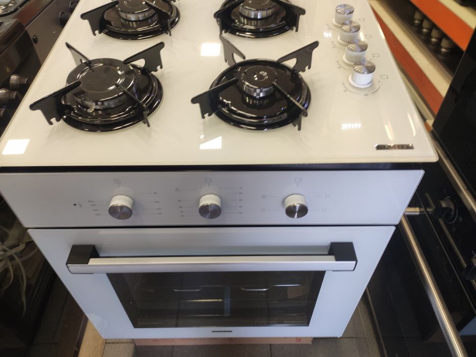 Электрический духовой шкаф и газовую поверхность Турция Материал стекл