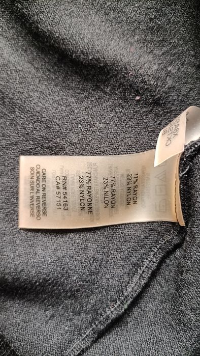 Plus size luźny sweterek narzutka Calvin Klein sztuczny jedwab