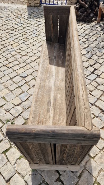 Banco de igreja gótico gregoriano inglês gothic georgian church bench