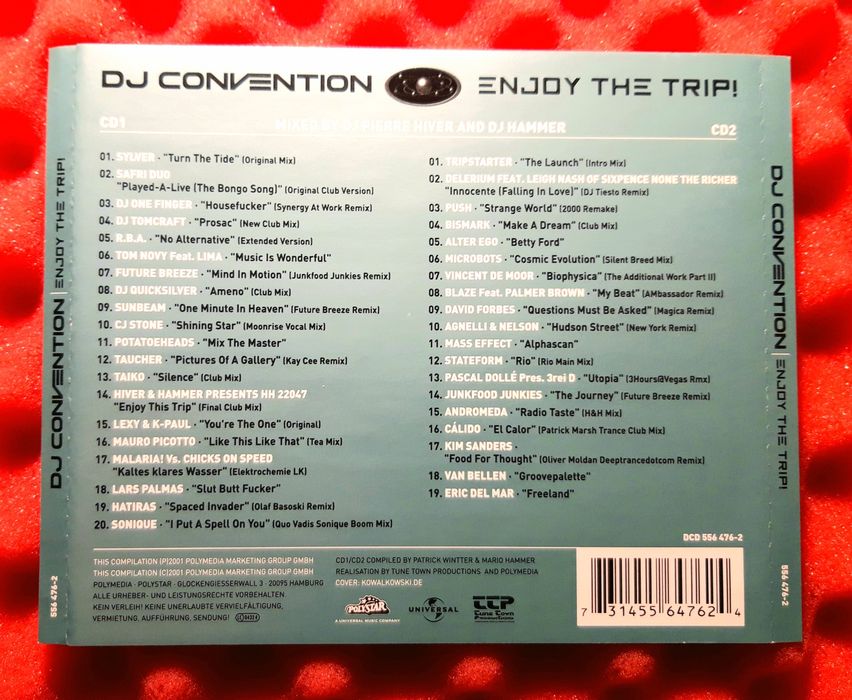 DJ Convention - Enjoy The Trip! (2xCD, 2001)
