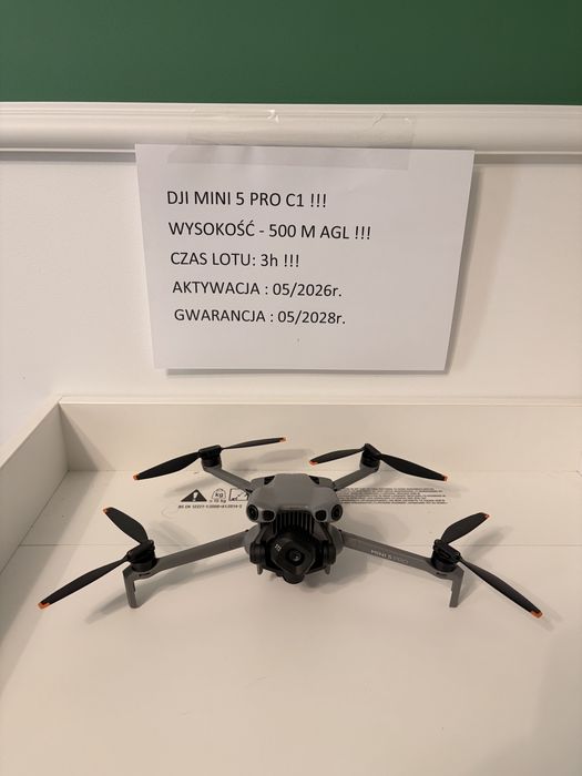 DJI Mini 5 PRO - 500 M Wysokość AGL !!!