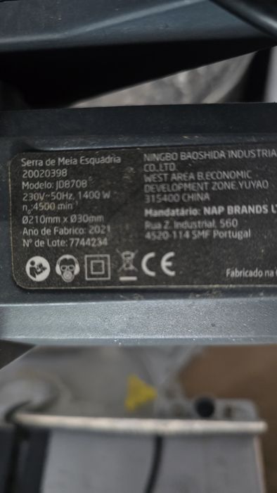 Serra de corte madeira